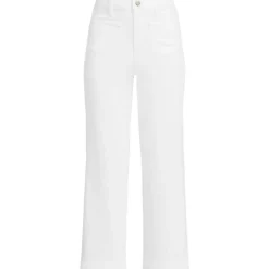 Soft Denim 7/8-Hose mit weitem Bein für Damen