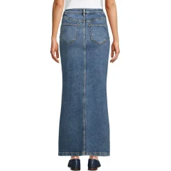 Soft Denim Maxirock für Damen