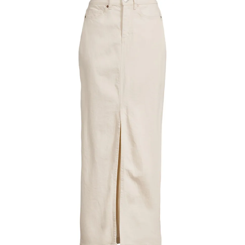 Soft Denim Maxirock für Damen