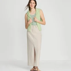 Soft Denim Maxirock für Damen