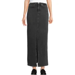Soft Denim Maxirock für Damen