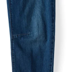 Soft Denim Relaxte Barrel-Jeans Mid Waist