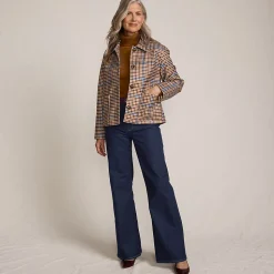 Soft Denim Schlagjeans High Waist