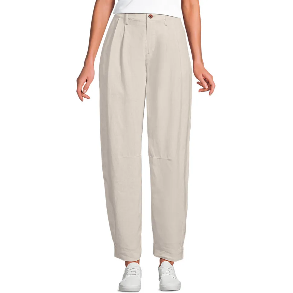 Soft Ease Barrelhose aus Leinenmix für Damen
