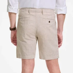Soft Ease Classic Fit Leinenmix-Shorts für Herren, 18 cm