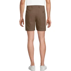 Soft Ease Classic Fit Leinenmix-Shorts für Herren, 18 cm