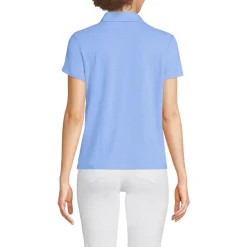 Soft Ease Polobluse aus Leinenmix für Damen
