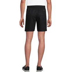 Soft Ease Shorts mit Dehnbund aus Leinenmix für Herren, 18 cm