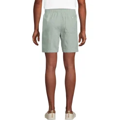 Soft Ease Shorts mit Dehnbund aus Leinenmix für Herren, 18 cm