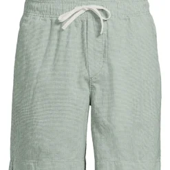 Soft Ease Shorts mit Dehnbund aus Leinenmix für Herren, 18 cm
