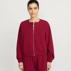 Softe Jersey-Bomberjacke für Damen