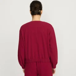 Softe Jersey-Bomberjacke für Damen