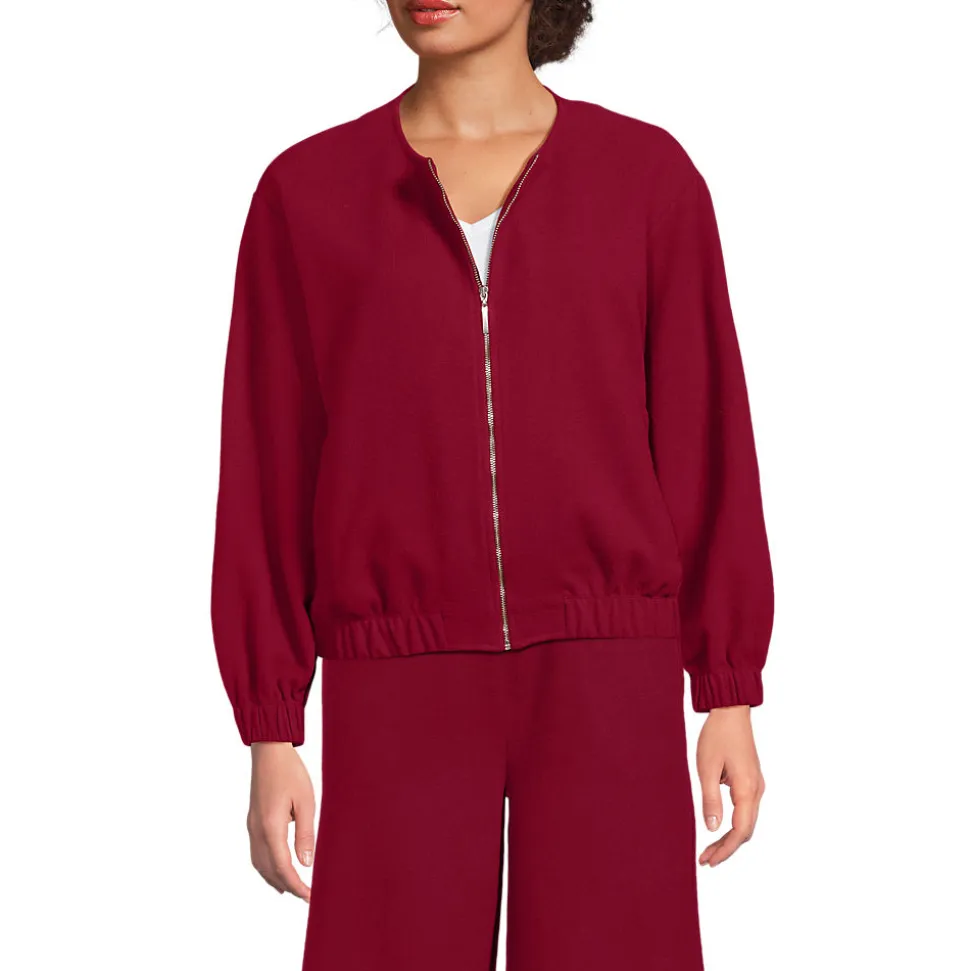 Softe Jersey-Bomberjacke für Damen
