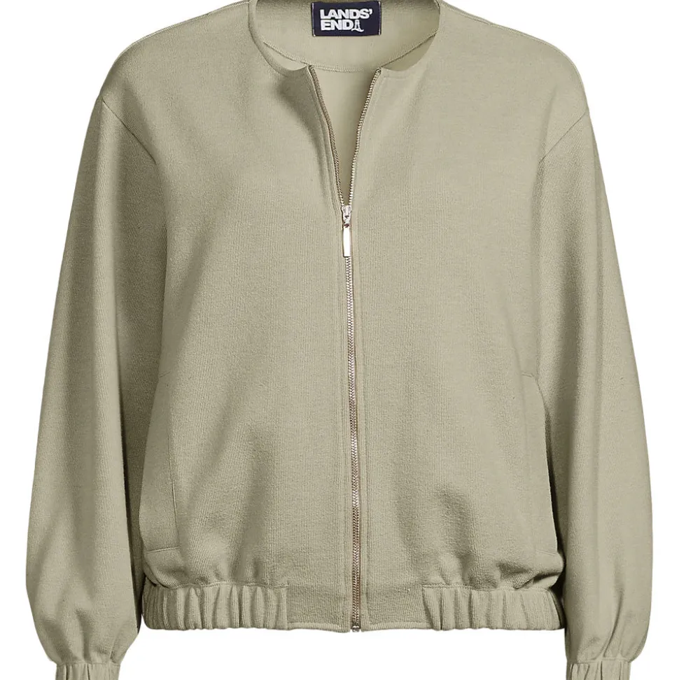 Softe Jersey-Bomberjacke für Damen