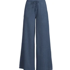 Softe Jerseyhose mit weitem Bein für Damen