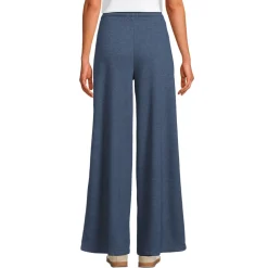 Softe Jerseyhose mit weitem Bein für Damen