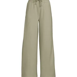 Softe Jerseyhose mit weitem Bein für Damen