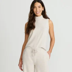 Softe Jerseyhose mit weitem Bein für Damen