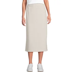 Softer Jersey-Midirock für Damen