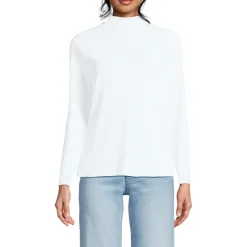 Softes Stehbund-Shirt für Damen