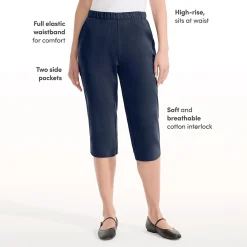 Sport Knit Caprihose für Damen