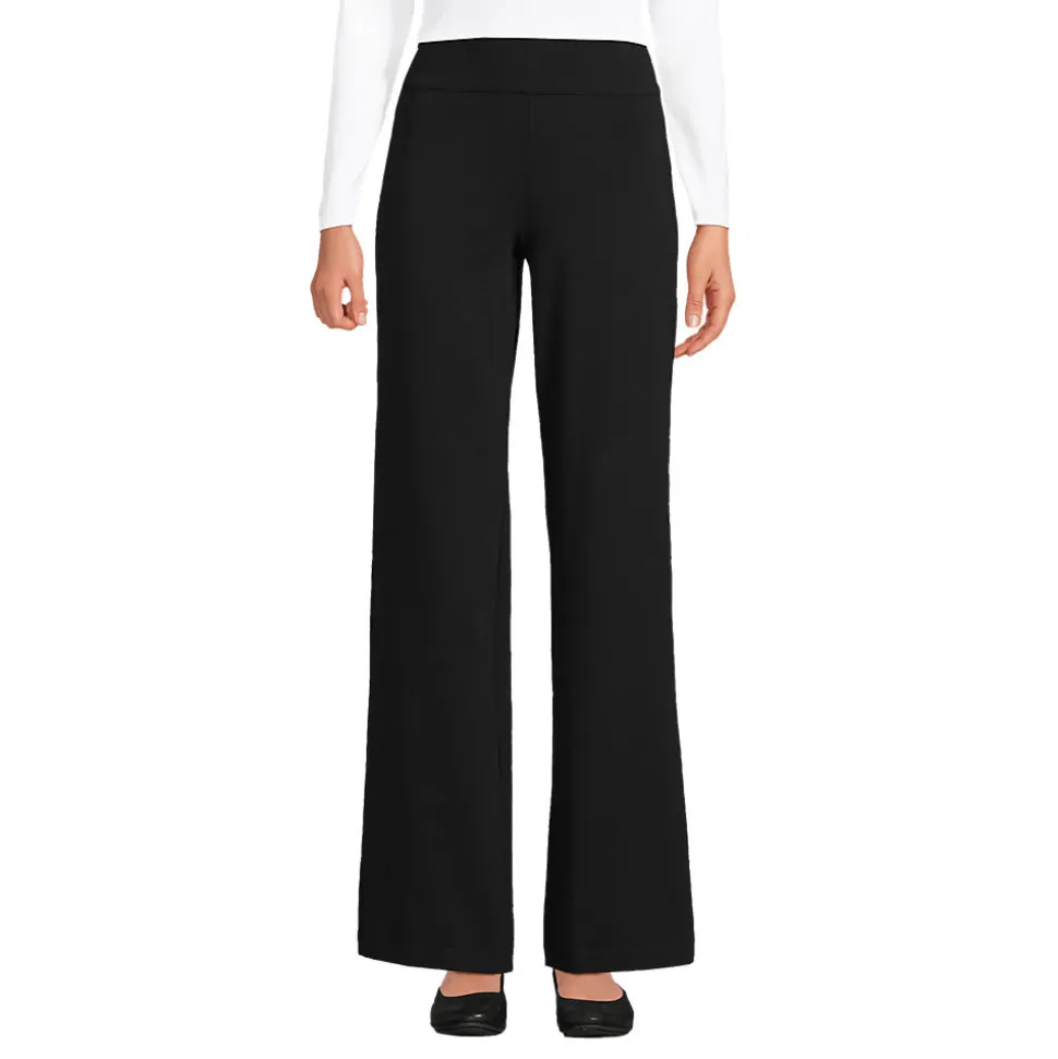Starfish Jersey-Freizeithose mit weitem Bein für Damen