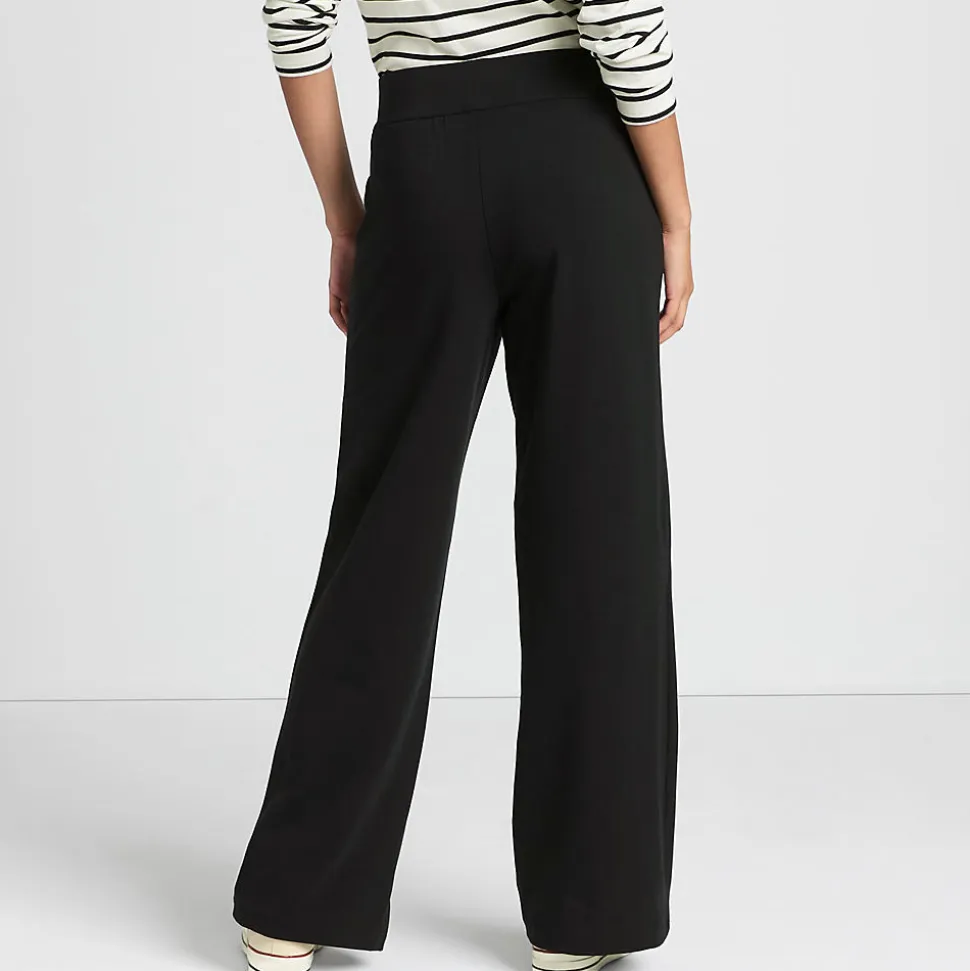 Starfish Jersey-Freizeithose mit weitem Bein für Damen