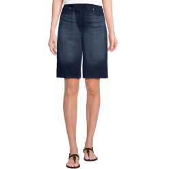 Starfish Knit Denim Bermuda-Shorts 30 cm