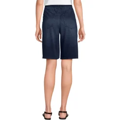 Starfish Knit Denim Bermuda-Shorts 30 cm