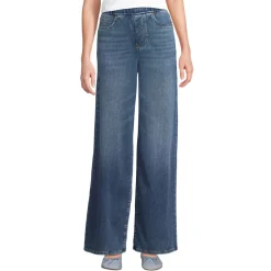 Starfish Knit-Jeans mit weitem Bein