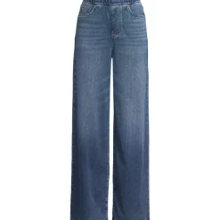 Starfish Knit-Jeans mit weitem Bein
