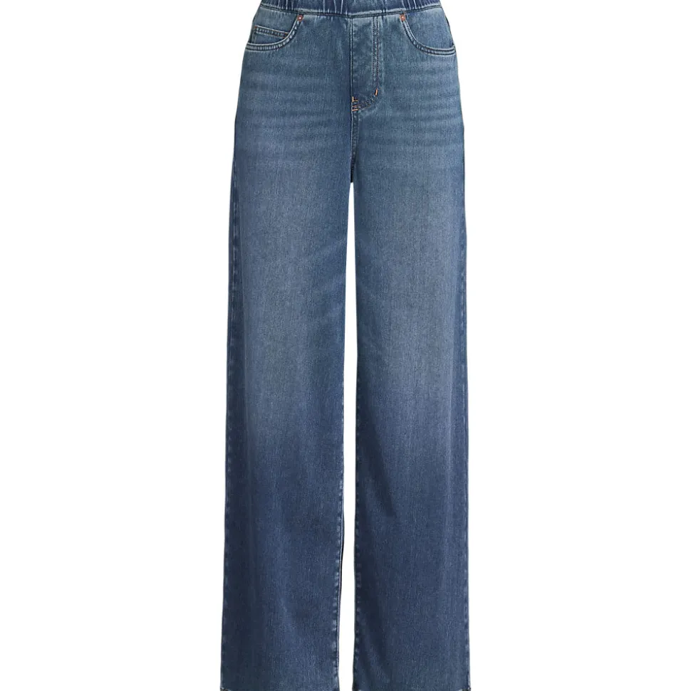 Starfish Knit-Jeans mit weitem Bein