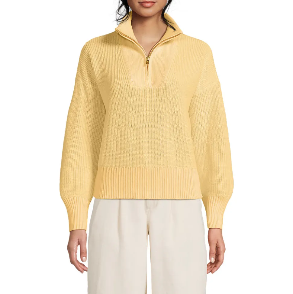 Stehkragenpullover mit Reißverschluss DRIFTER für Damen