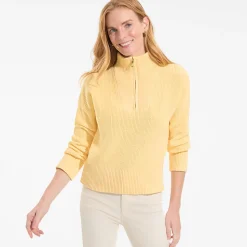 Stehkragenpullover mit Reißverschluss DRIFTER für Damen