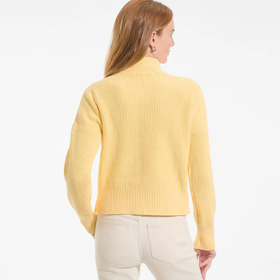 Stehkragenpullover mit Reißverschluss DRIFTER für Damen