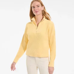 Stehkragenpullover mit Reißverschluss DRIFTER für Damen