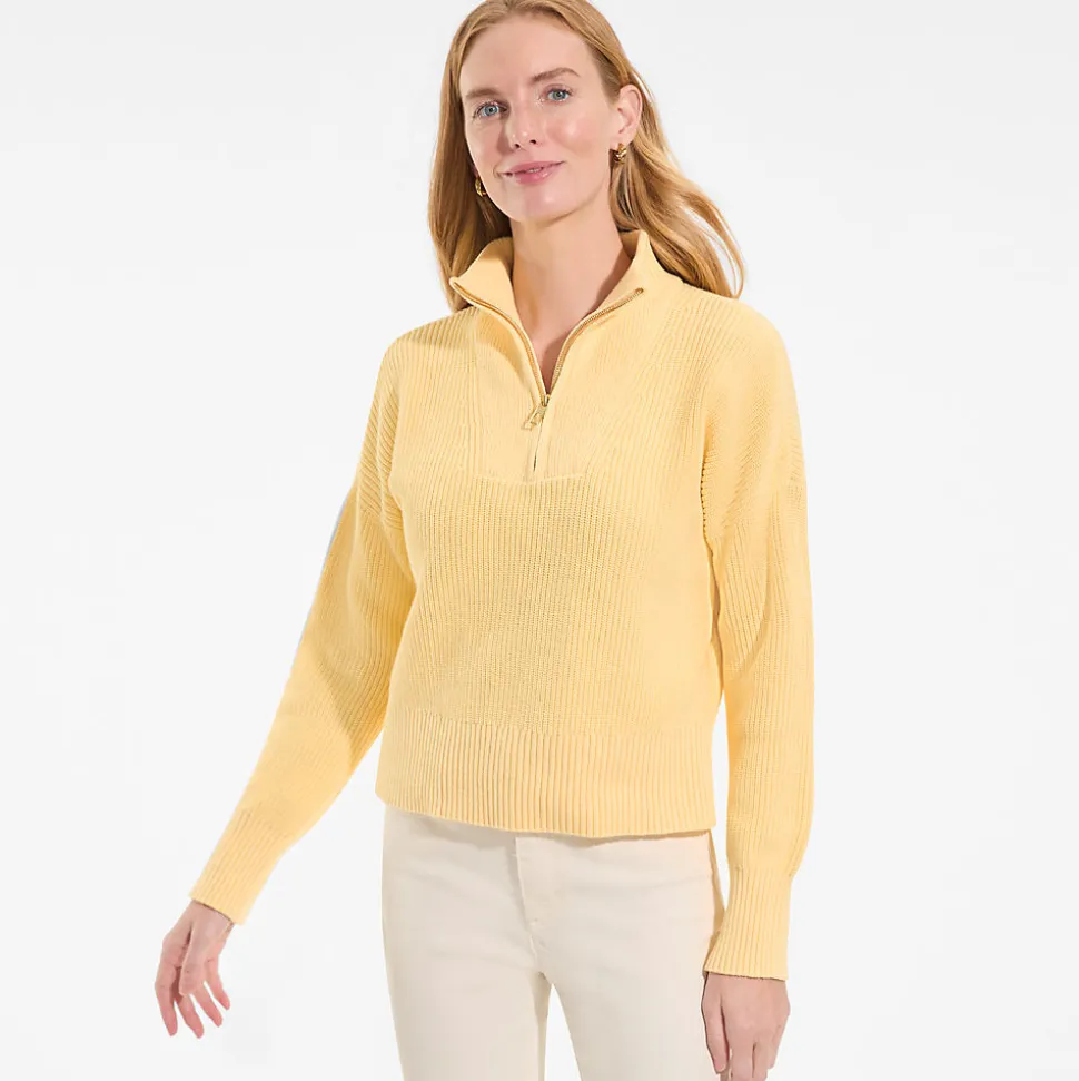 Stehkragenpullover mit Reißverschluss DRIFTER für Damen