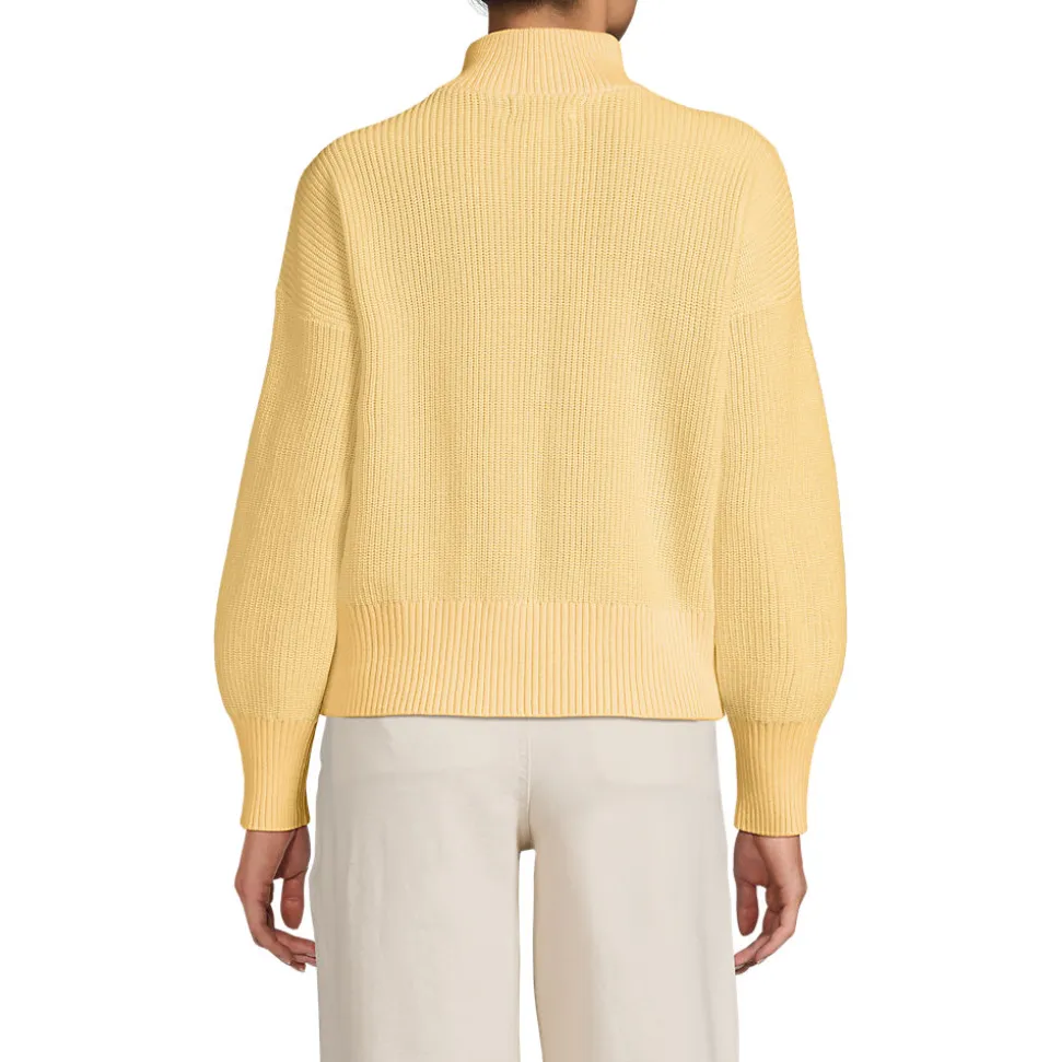 Stehkragenpullover mit Reißverschluss DRIFTER für Damen