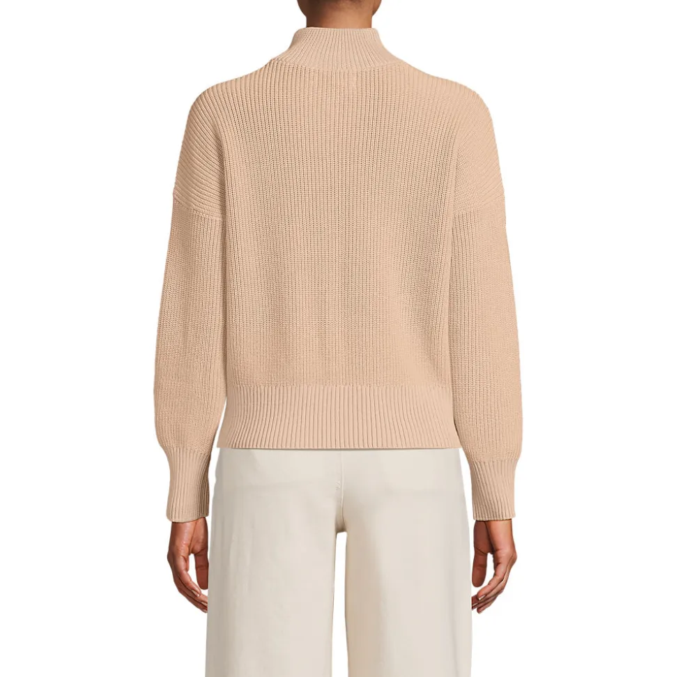 Stehkragenpullover mit Reißverschluss DRIFTER für Damen