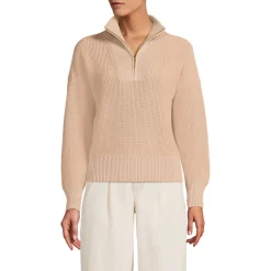 Stehkragenpullover mit Reißverschluss DRIFTER für Damen
