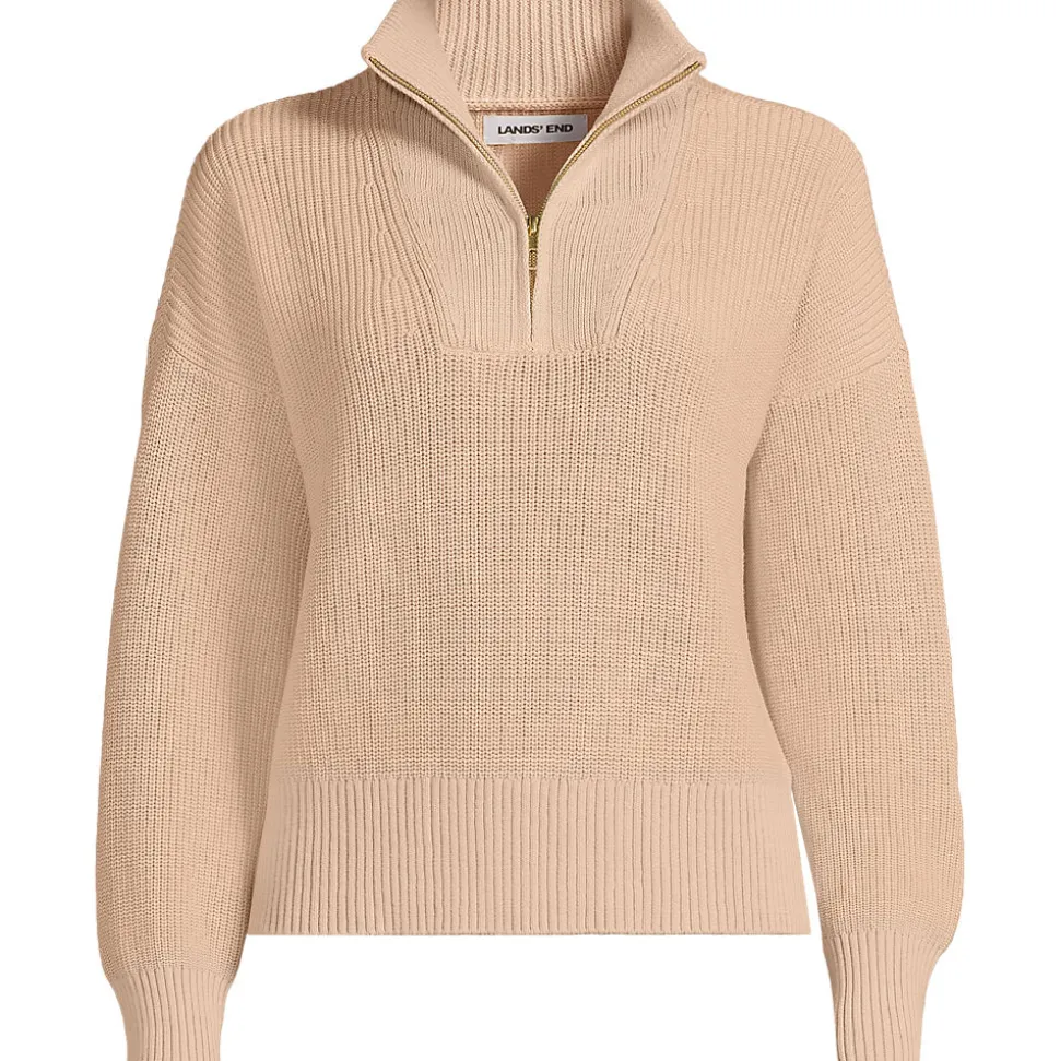 Stehkragenpullover mit Reißverschluss DRIFTER für Damen