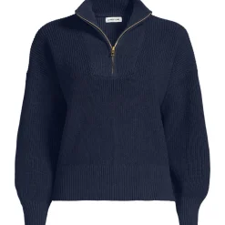Stehkragenpullover mit Reißverschluss DRIFTER für Damen