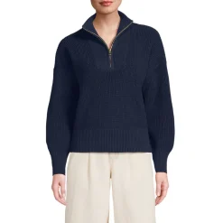 Stehkragenpullover mit Reißverschluss DRIFTER für Damen
