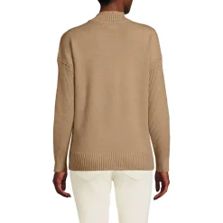 Stehkragenpullover Silk Touch für Damen