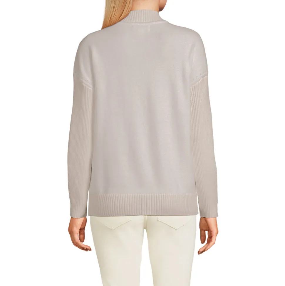 Stehkragenpullover Silk Touch für Damen