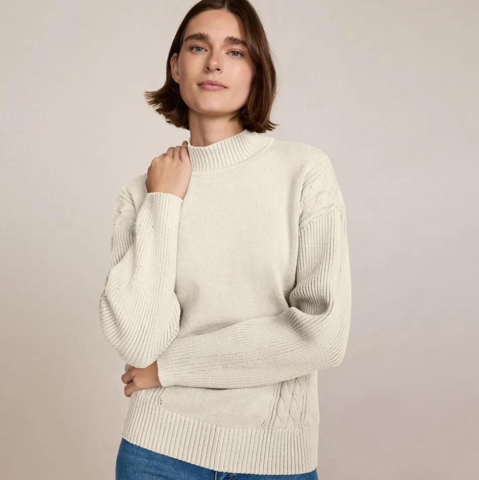 Stehkragenpullover Silk Touch für Damen