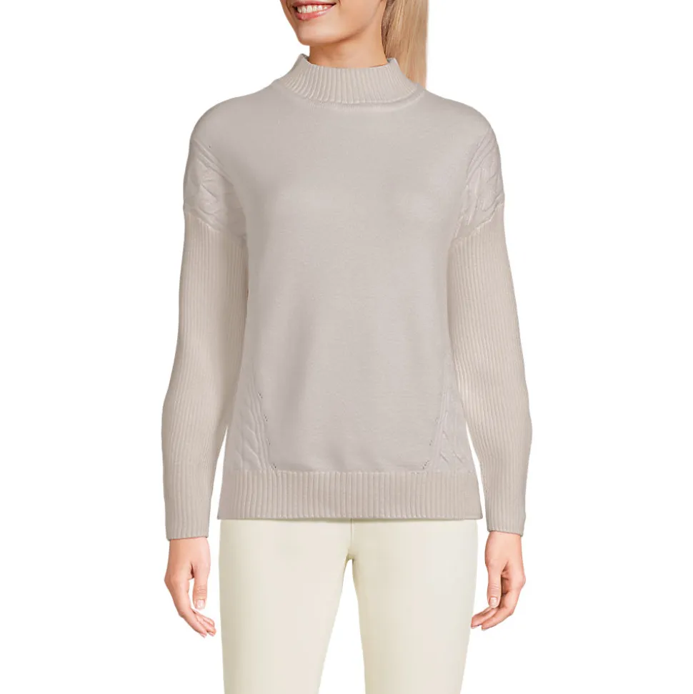 Stehkragenpullover Silk Touch für Damen