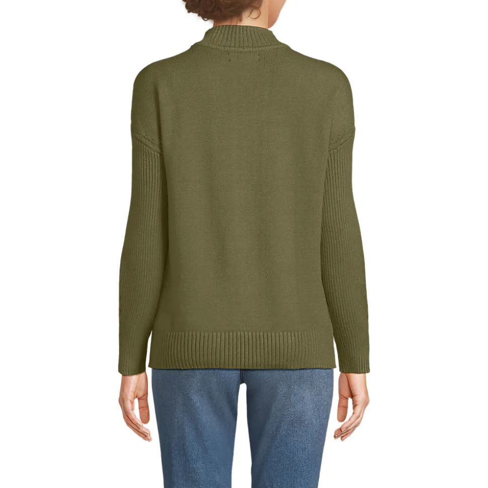 Stehkragenpullover Silk Touch für Damen