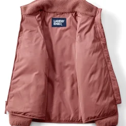 Steppjacke mit Teddy-Ärmeln für Damen