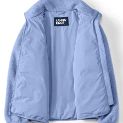 Steppjacke mit Teddy-Ärmeln für Damen
